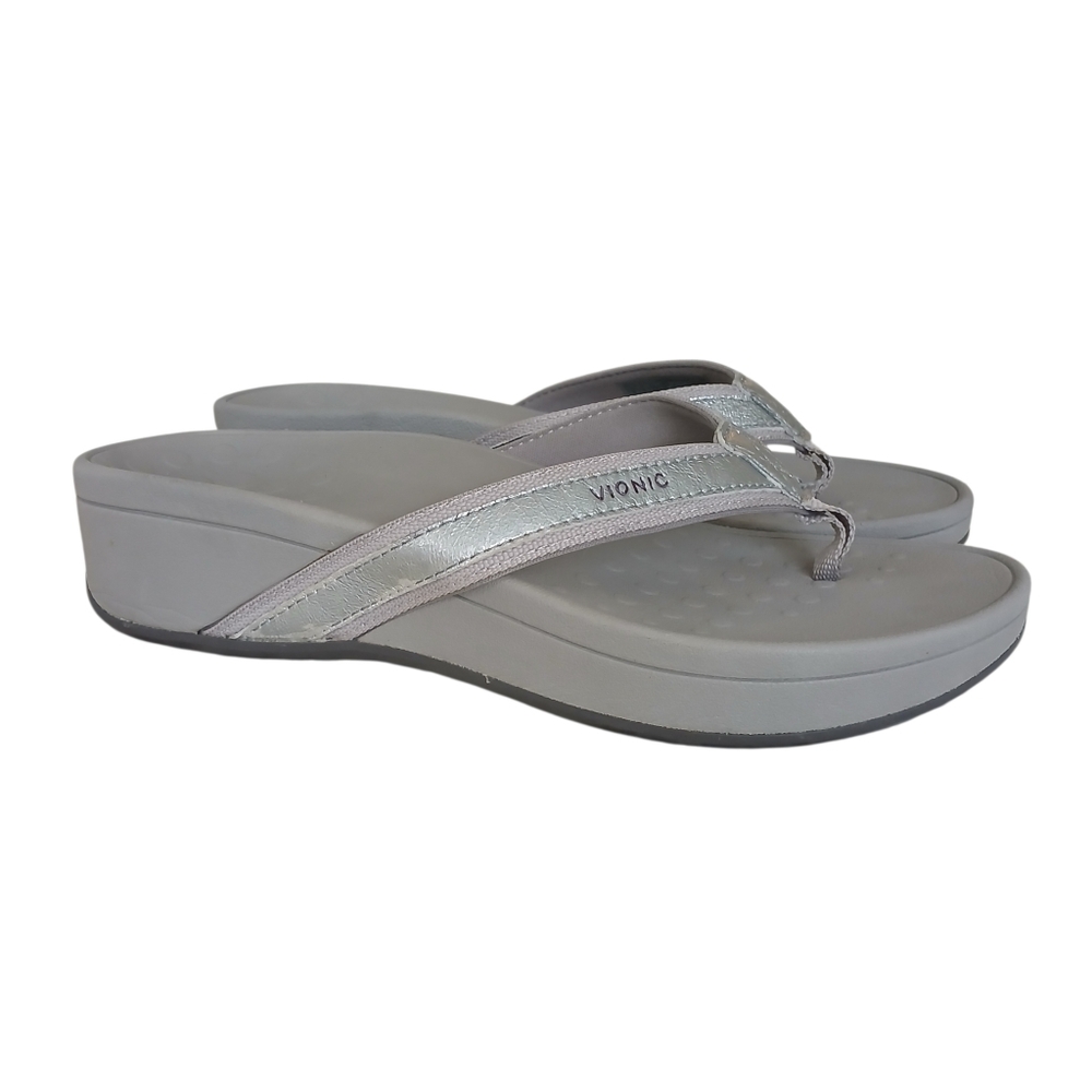 Vionic High Tide Ii Platform Toe Post Sandals Wom… - image 2
